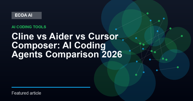 Cline vs Aider vs Cursor Composer: AI Coding Agents Comparison 2026