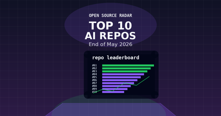 Top 10 Trending AI Repositories on GitHub — End of May 2026 Edition