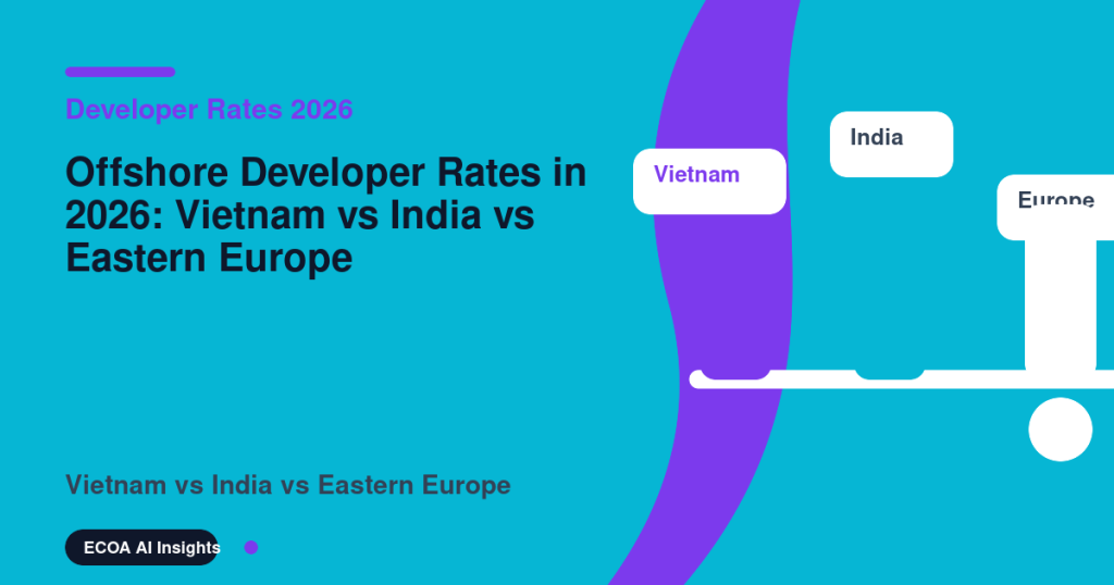 Offshore Developer Rates in 2026: Vietnam vs India vs Eastern Europe