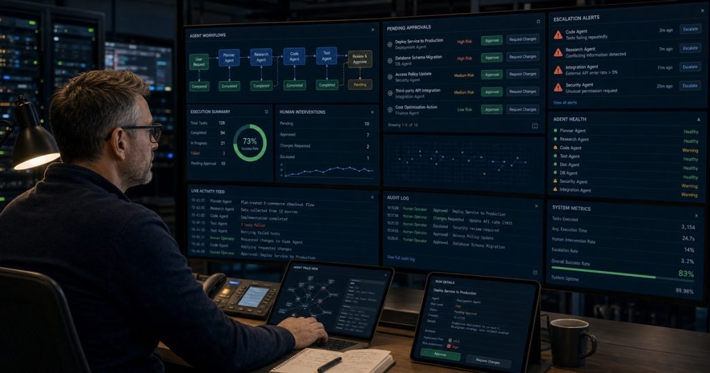 Human-in-the-Loop Orchestration: Why Your Multi-Agent System Still Needs a Human Operator