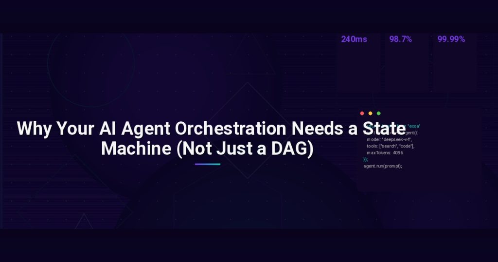 Why Your AI Agent Orchestration Needs a State Machine (Not Just a DAG)