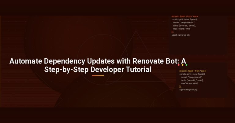 Automate Dependency Updates with Renovate Bot: A Step-by-Step Developer Tutorial
