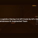 How We Helped a Logistics Startup Cut API Costs by 62% Using a Vietnamese AI-Augmented Team