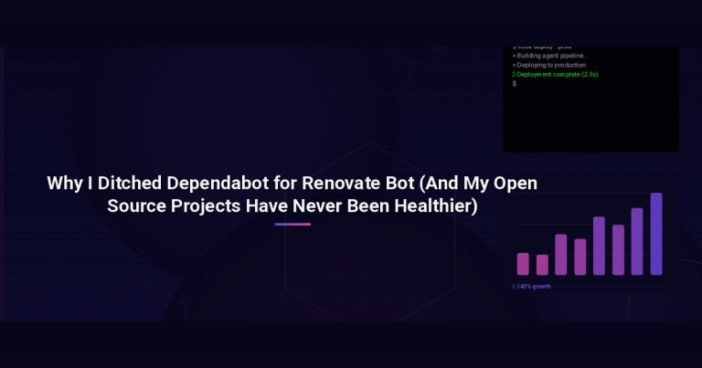 Why I Ditched Dependabot for Renovate Bot (And My Open Source Projects Have Never Been Healthier)