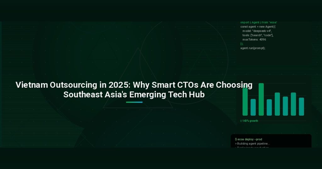 Vietnam Outsourcing in 2025: Why Smart CTOs Are Choosing Southeast Asia’s Emerging Tech Hub