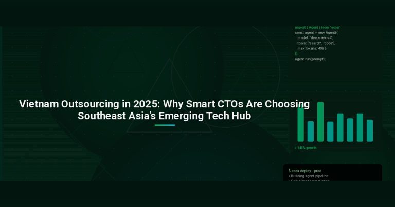 Vietnam Outsourcing in 2025: Why Smart CTOs Are Choosing Southeast Asia’s Emerging Tech Hub
