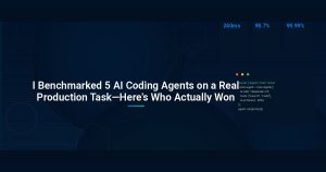 I Benchmarked 5 AI Coding Agents on a Real Production Task—Here’s Who Actually Won