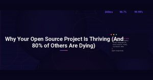 Why Your Open Source Project Is Thriving (And 80% of Others Are Dying)