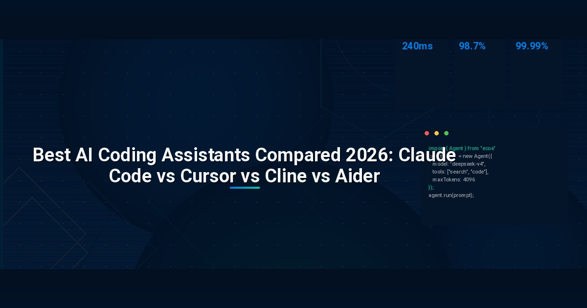 Best AI Coding Assistants Compared 2026: Claude Code vs Cursor vs Cline ...