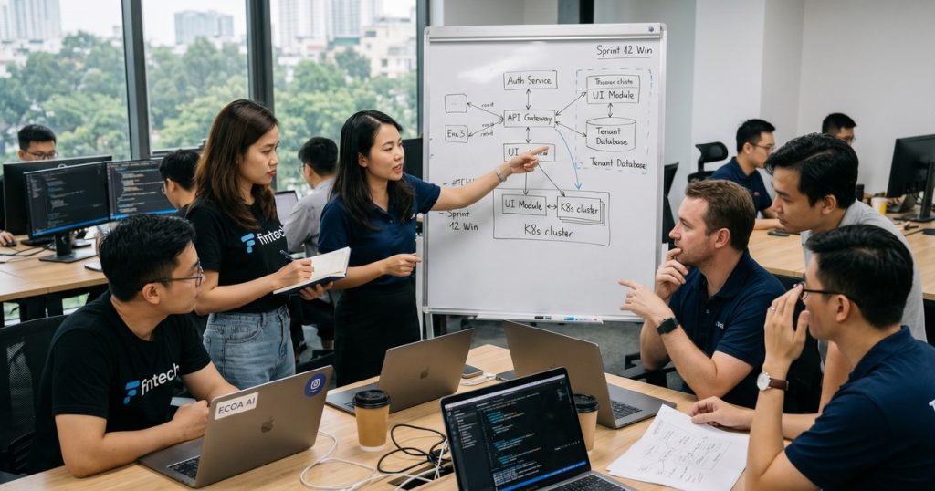 How a Fintech Startup Built a Multi-Tenant SaaS in 12 Weeks with a Vietnamese Team — The Architecture, The Mistakes, The Win