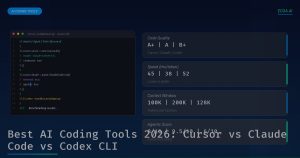 Best AI Coding Tools 2026: Cursor vs Claude Code vs Codex CLI
