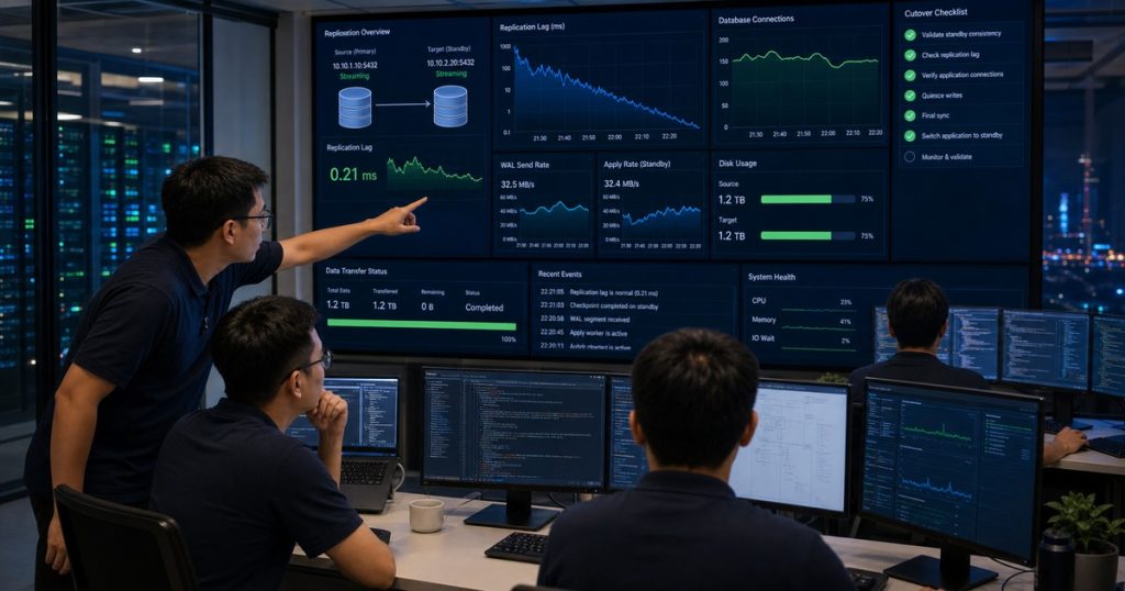 How We Migrated a 1.2TB PostgreSQL Database with Zero Downtime: A Vietnam Offshore Case Study