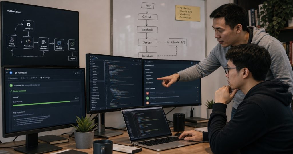 I Built a Custom AI PR Reviewer with Claude API and GitHub Webhooks — Here’s the Exact Code