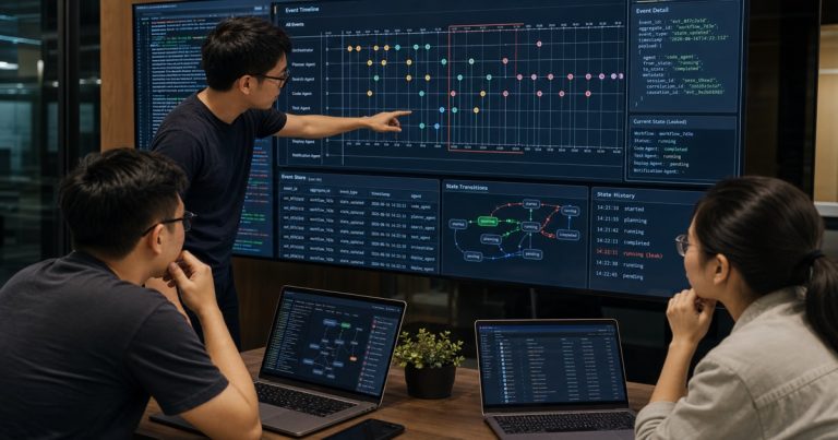 Your Multi-Agent Orchestration Is Leaking State: How Event Sourcing and a Vietnam-Based Team Fixed It