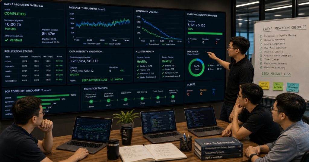 We Migrated a 10TB Kafka Cluster Without a Single Message Lost: What We Learned With a Vietnam-Based Team