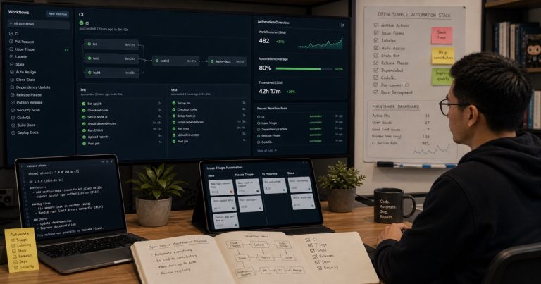 I Automated 80% of My Open Source Maintenance with GitHub Actions — Here’s the Exact Setup