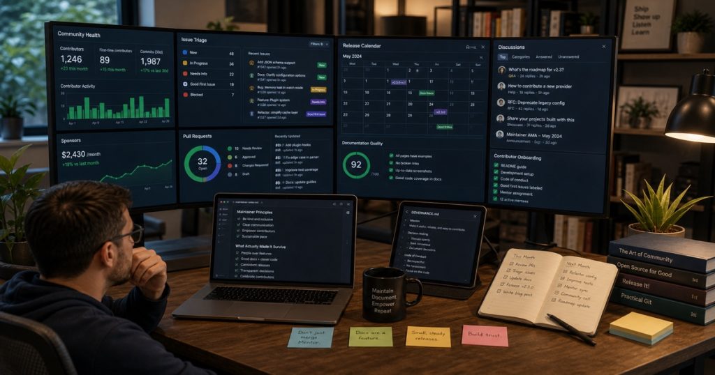 I Maintained a 10K-Star Open Source Project for 2 Years—Here’s What Actually Made It Survive (and It’s Not Code)