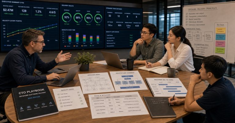 Outsourcing Software Development in 2025: The CTO’s Playbook for Real Results