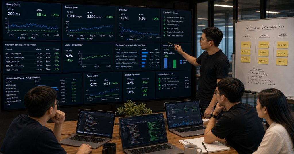 From 200ms to 50ms: How We Helped a Fintech Startup Scale Without Breaking the Bank